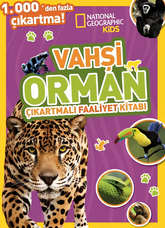 Nessiworld National Geographic Kids Vahşi Orman Çıkartmalı Faaliyet Kitabı